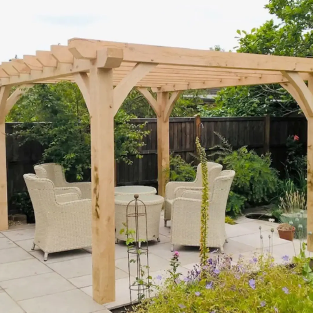 Thermo Oak Pergola
